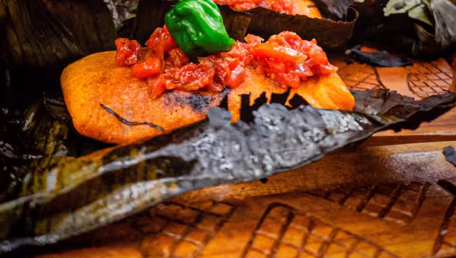 En el estado también se consumen tamales torteados y colados