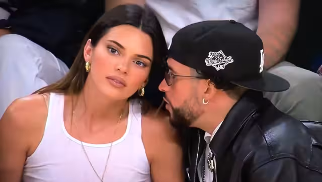 Bad Bunny es ignorado por Kendall Jenner durante una de sus citas