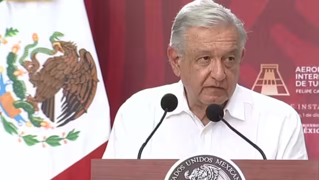 Desde el aeropuerto verde de Tulum, el Presidente de México estuvo acompañado por los gobernadores del Sureste