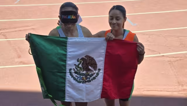 La paratleta yucateca Zagía Camacho May en Chile