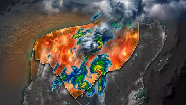 Calor y lluvias se combinarán en Yucatán este jueves 23 de abril