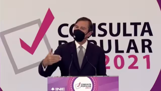 De las 57 mil 77 mesas receptoras que se destinaron para la Consulta Popular, se instalaron 57 mil 14 mesas, lo que indica un 99.98% de la eficacia del ejercicio.