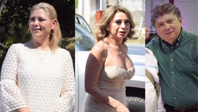 A la comida asistieron Verónica Camino, Angélica Araujo y Gaspar Quintal