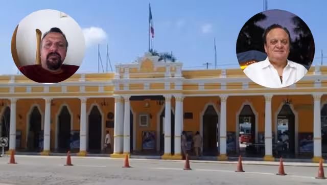 El lujoso complejo contraste con el cinturón de miseria en Hunucmá