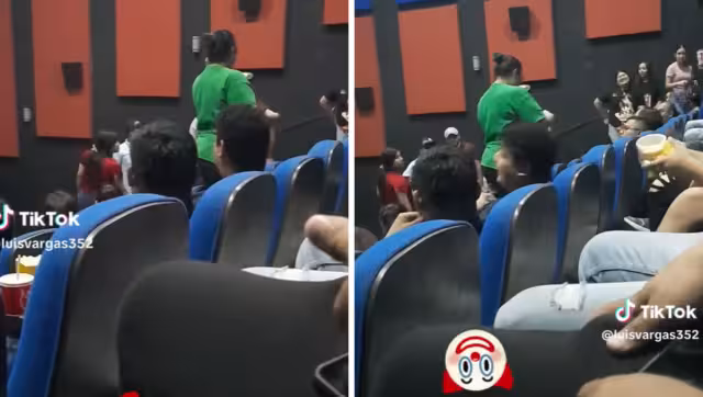 Al revelarse la confusión toda la sala de cine estalló en risas
