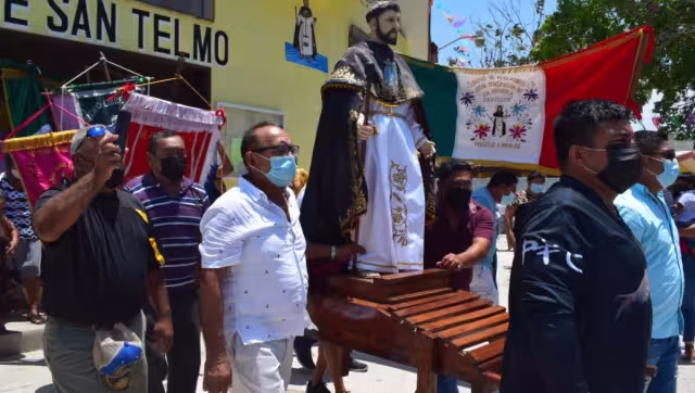 El gremio realizado en honor a San Telmo es una tradición que ha perdurado por años entre los pescadores del Estado