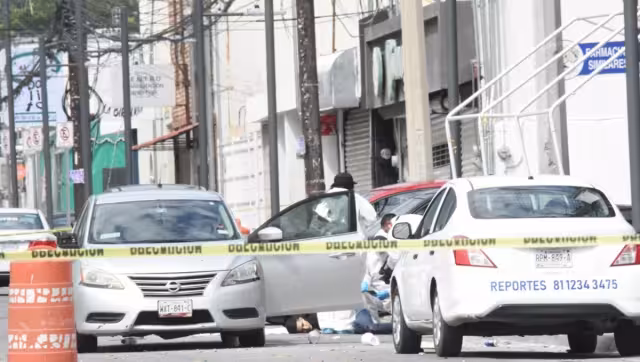 Estudiante capta balacera en cercanías del Tec de Monterrey