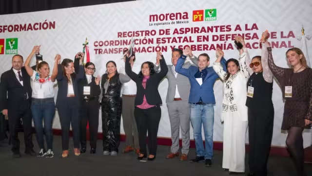 Abelina López confirma su registro en el proceso interno de Morena en Guerrero.
