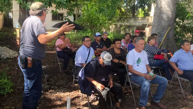 La protesta del 20 de noviembre, dijo, servirá para evidenciar la afectación a los pueblos mayas de Yucatán