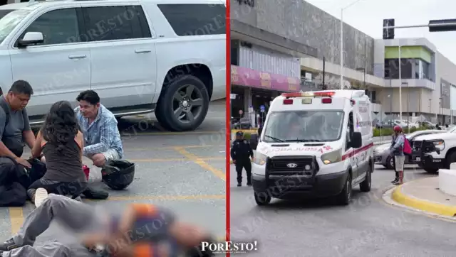Motocicleta Vento dañada tras percance con camioneta foránea en Campeche
