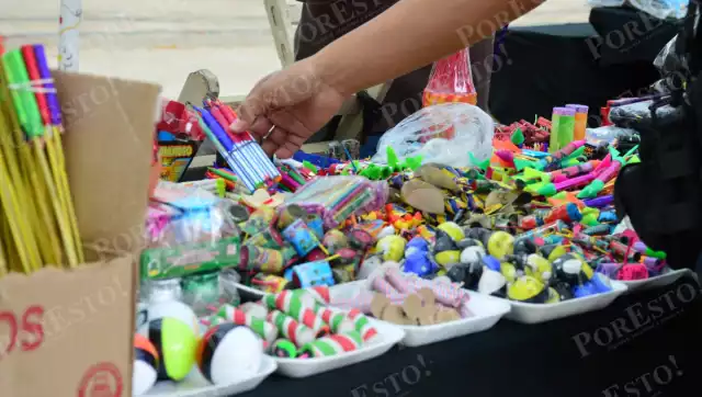 Decomisan pirotecnia ilegal y advierten riesgos por quema en Campeche