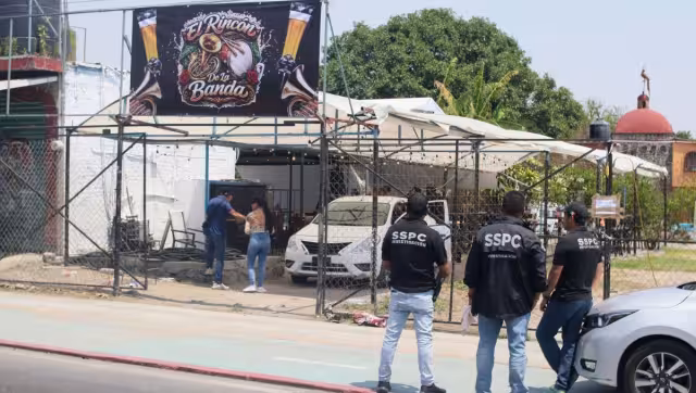 Elementos de la Fiscalía Regional Oriente acudieron al sitio para realizar las primeras diligencias