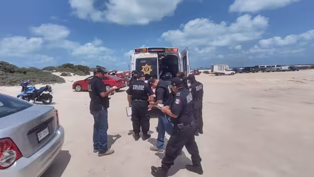 De los tres solo, uno de los menores tuvo que ser trasladado al hospital