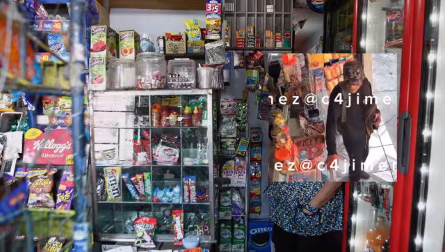 El ladrón se dio a la fuga al ser cuestionado por la abuelita