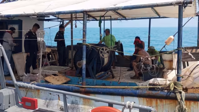 La embarcación fue decomisada por las autoridades en Progreso