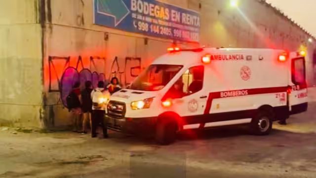 Minutos más tarde llegaron los paramédicos de la ambulancia