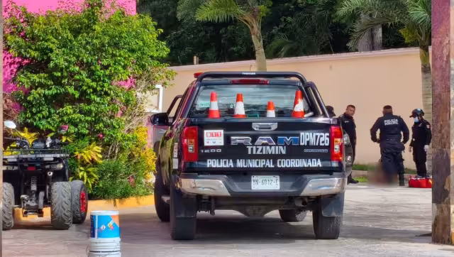 La Policía de Tizimín abordó al hombre para llevarlo a su domicilio