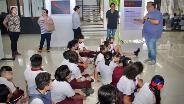 En días pasados, Castro Peña inauguró una galería con su trabajo en la Secretaría de Cultura y las Artes