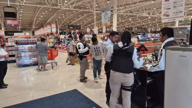 Hombre termina detenido por intentar sustraer productos de supermercado
