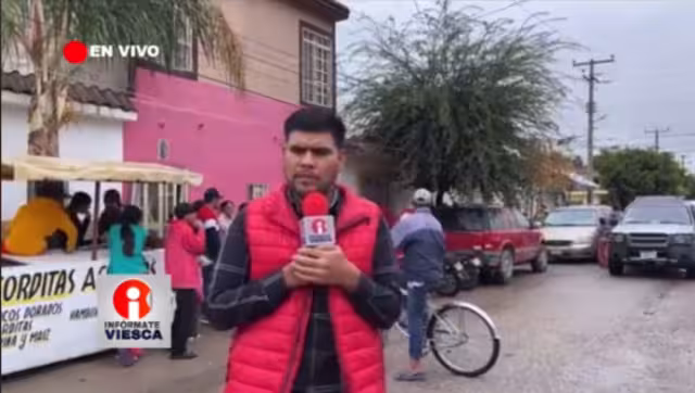 Los usuarios de TikTok celebraron el profesionalismo del reportero