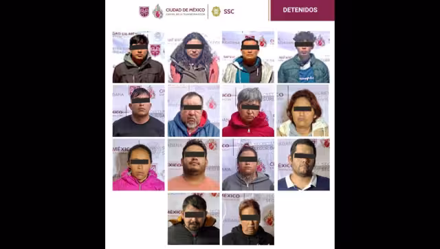 El titular de la SSC, Pablo Vázquez Camacho, informó que también se aseguraron más de mil 500 dosis de distintas drogas