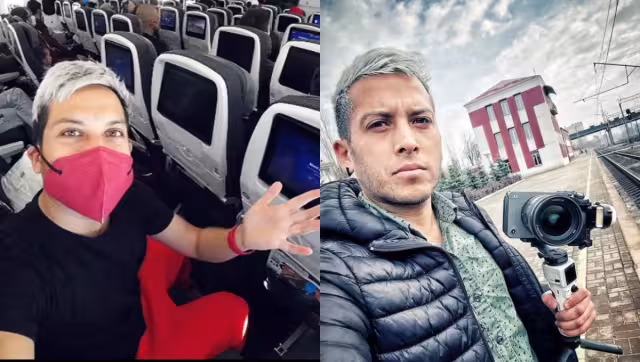 Alex Tienda, el youtuber mexicano, compartió lo que vive en Ucrania tras el ataque ruso