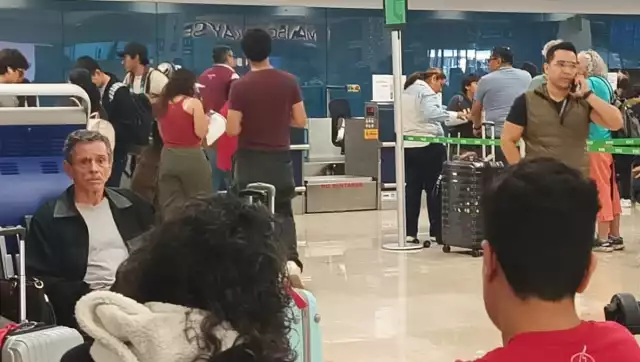 La afectada arribó ayer por la mañana procedente de la capital del país