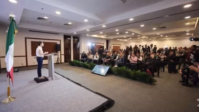 Claudia Sheinbaum enfatizó en Ciudad Juárez, Chihuahua, que el ejército seguirá en las calles hasta que sea necesario