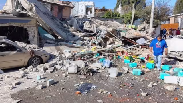 Como consecuencia de la explosión, cinco personas resultaron heridas