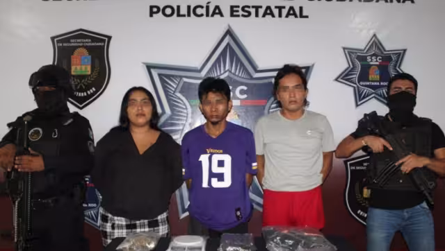 Las tres personas fueron detenidas para ser puestas a disposición en calidad de imputadas