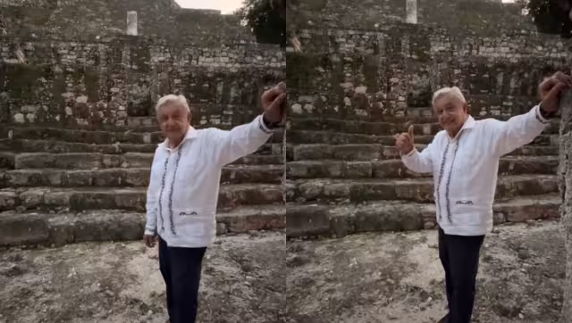 AMLO señaló que quien no visite Calakmul, es fresa