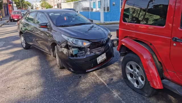 No hubo personas lesionadas durante los accidentes
