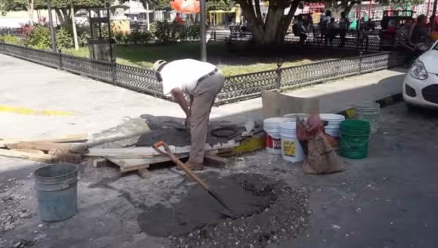 Los albañiles reclaman que no le pagan las horas extras