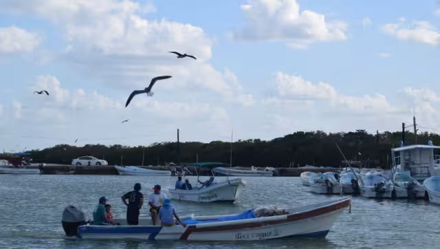 El puerto fue cerrado desde las primeras horas del día