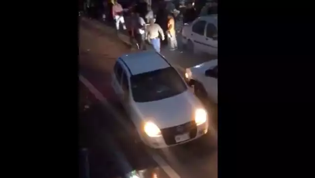 El accidente se produjo frente a la capilla “Cristo Rey”, cerca del panteón de la comunidad, en plena celebración guadalupana