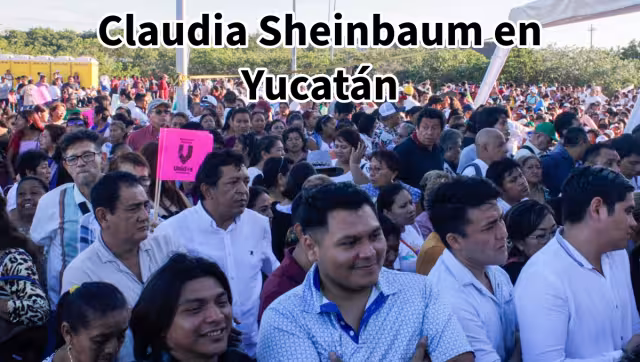 Progreso es el último punto de la gira de la ex Jefa de Gobierno por Yucatán