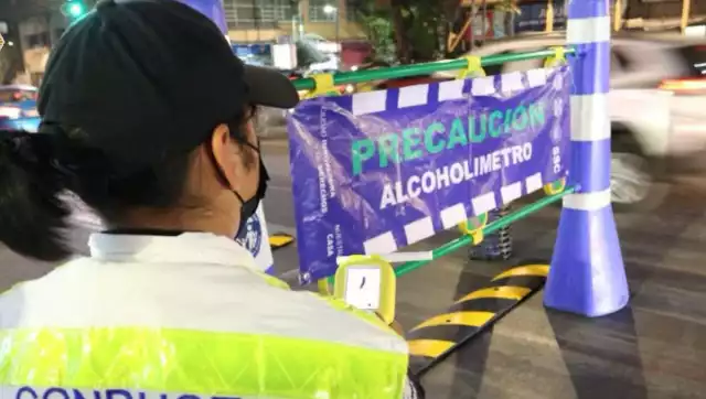 ¿Hasta cuándo habrá alcoholímetro diario en la CDMX y cuál es el límite para pasarlo y no ser detenido?