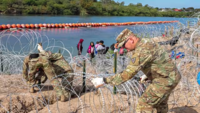 El Departamento de Justicia de EU solicitó al Tribunal Supremo que permita a los agentes de la patrulla fronteriza cortar el alambre de púas entre Texas y México