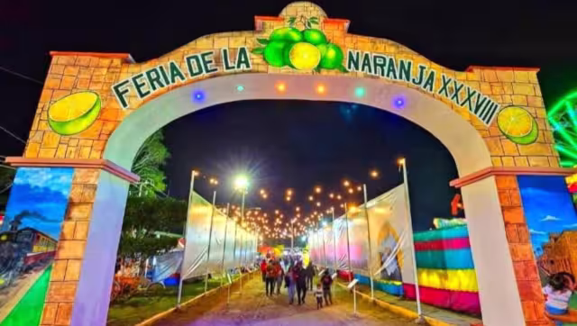Bajo el tema denominado Leyendas y Tradiciones, inicia la Feria de la Naranja en su edición 2025