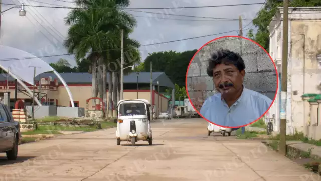 Pobladores de Dzibalchén, Hopelchén, denuncian mal servicio de mototaxis.