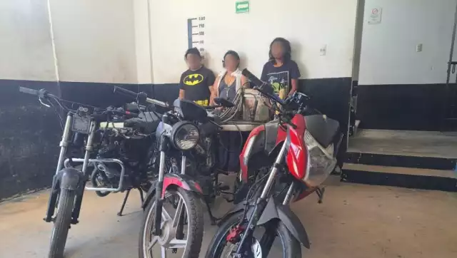 Descubren bodega con artículos robados y detienen a 3 personas