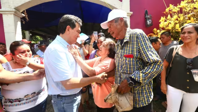 Liborio Vidal recibió al apoyo a sus aspiraciones políticas