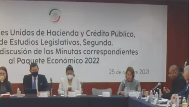 Las comisiones unidas de Hacienda y Crédito Público y de Estudios Legislativos Segunda del Senado de la República aprobaron las minutas del Paquete Económico 2022
