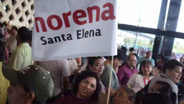 Militantes de Morena de todo Yucatán llegaron al evento