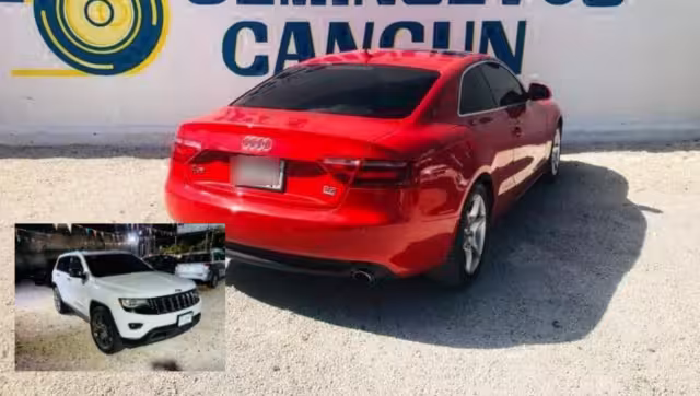 Las unidades estaban en el lote Rivera Maya