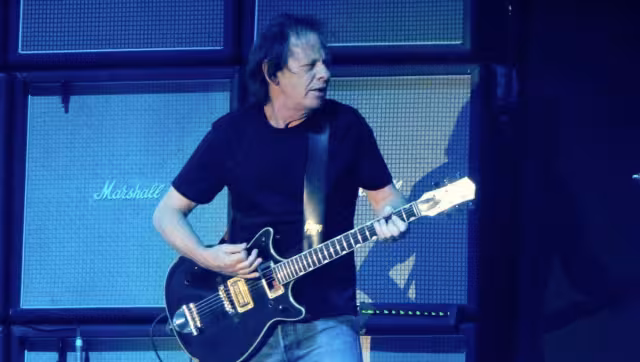 Guitarrista de AC/DC es hospitalizado previo a su show en Argentina.
