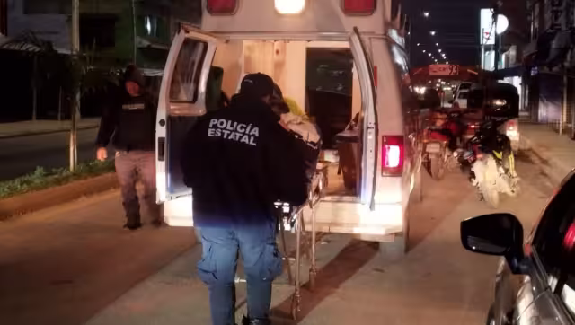 El operador del mototaxi comentó que transitaba por la avenida principal