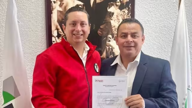 En su publicación agradeció a su "líder", Erubiel Alonso, por la confianza de nombrarlo Delegado Estatal,