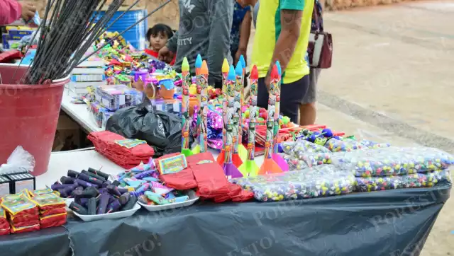 El uso de pirotecnia en Campeche disminuyó drásticamente este 2025, al registrarse saldo blanco y solo tres reportes formales ante la Fgecam.