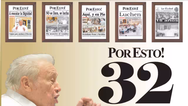 El periódico fundado por el periodista Mario Renato Menéndez Rodríguez celebra su 32 aniversario